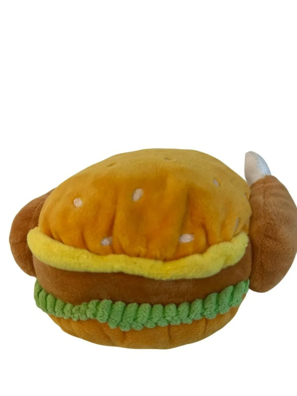 Bark Box Dog Toy The Gobbler Burger M Crinkle Squeaker Barkbox Preloved